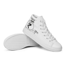 Load image into Gallery viewer, Men’s High Top Canvas Shoes (Rupee)