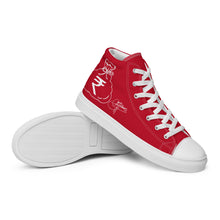 Load image into Gallery viewer, Men’s High Top Canvas Shoes (Rupee)