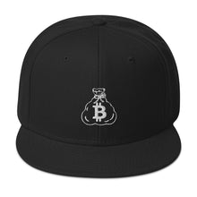 Load image into Gallery viewer, Snapback Hat (Bitcoin)