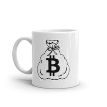 Load image into Gallery viewer, White Glossy Mug (Bitcoin)
