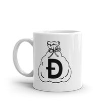 Load image into Gallery viewer, White Glossy Mug (Dogecoin)