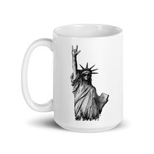 Load image into Gallery viewer, White Glossy Mug (Statue of Liberty)