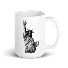 Load image into Gallery viewer, White Glossy Mug (Statue of Liberty)