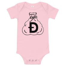 Load image into Gallery viewer, Baby Short Sleeve One Piece (Dogecoin)
