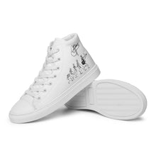 Load image into Gallery viewer, Men’s High Top Canvas Shoes (Ascent of Rock)
