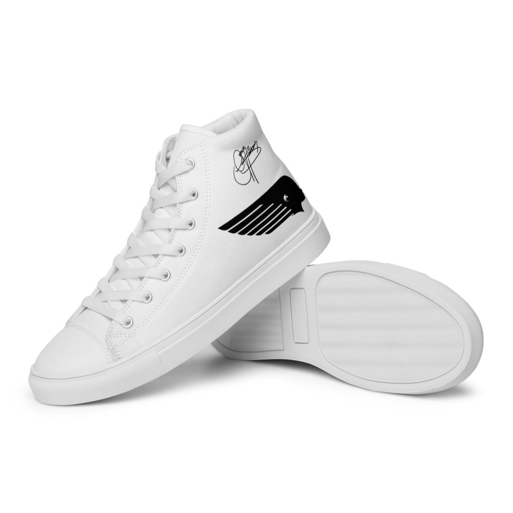 Men’s High Top Canvas Shoes (Siren)