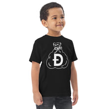 Load image into Gallery viewer, Toddler Jersey T-Shirt (Dogecoin)
