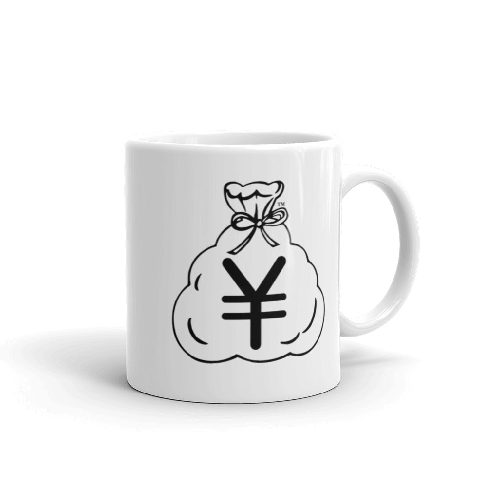 White Glossy Mug (Yuan)