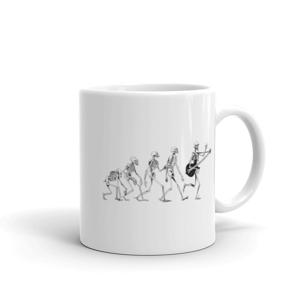 White Glossy Mug (Ascent of Rock)