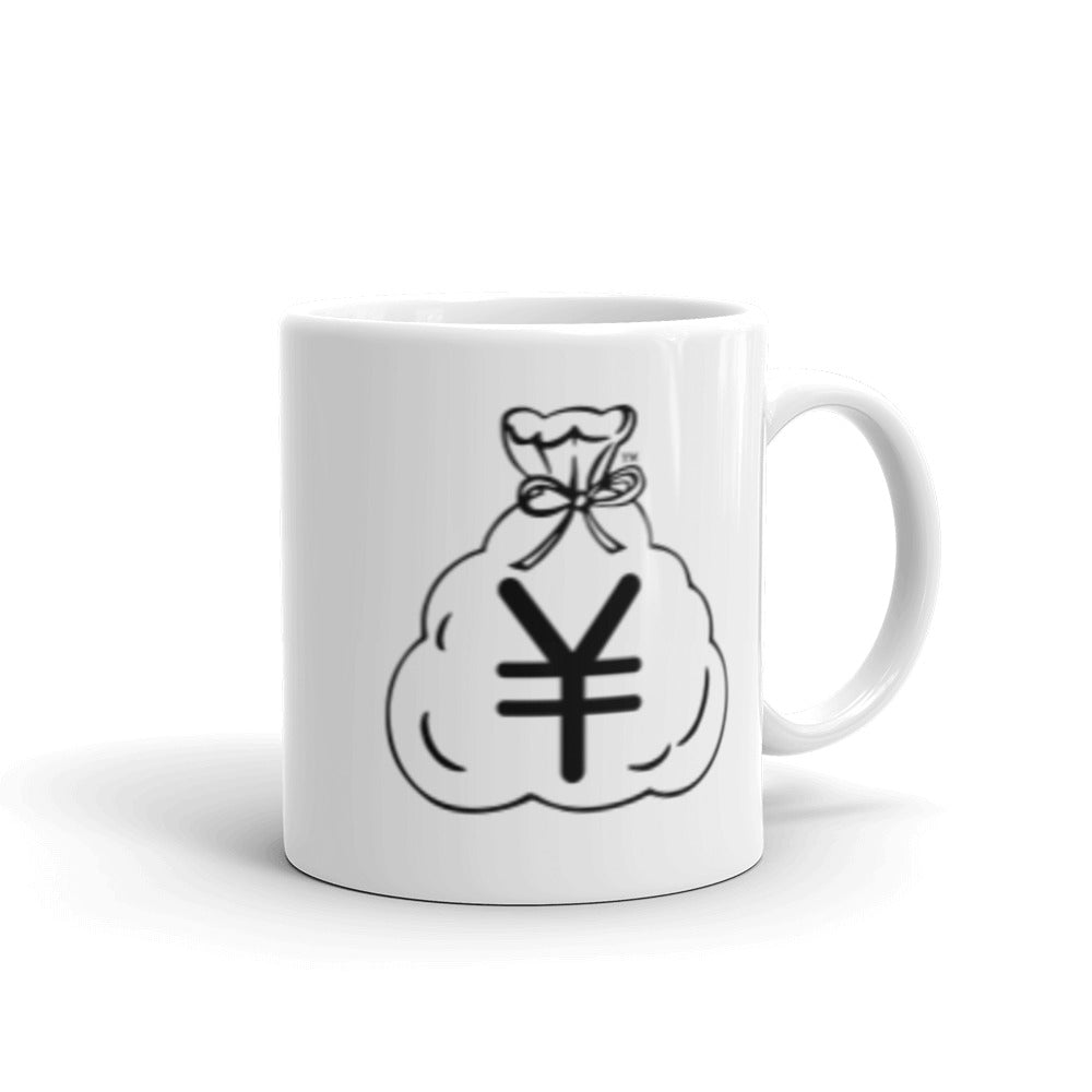 White Glossy Mug (Yen)