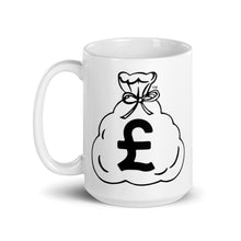 Load image into Gallery viewer, White Glossy Mug (Pound)
