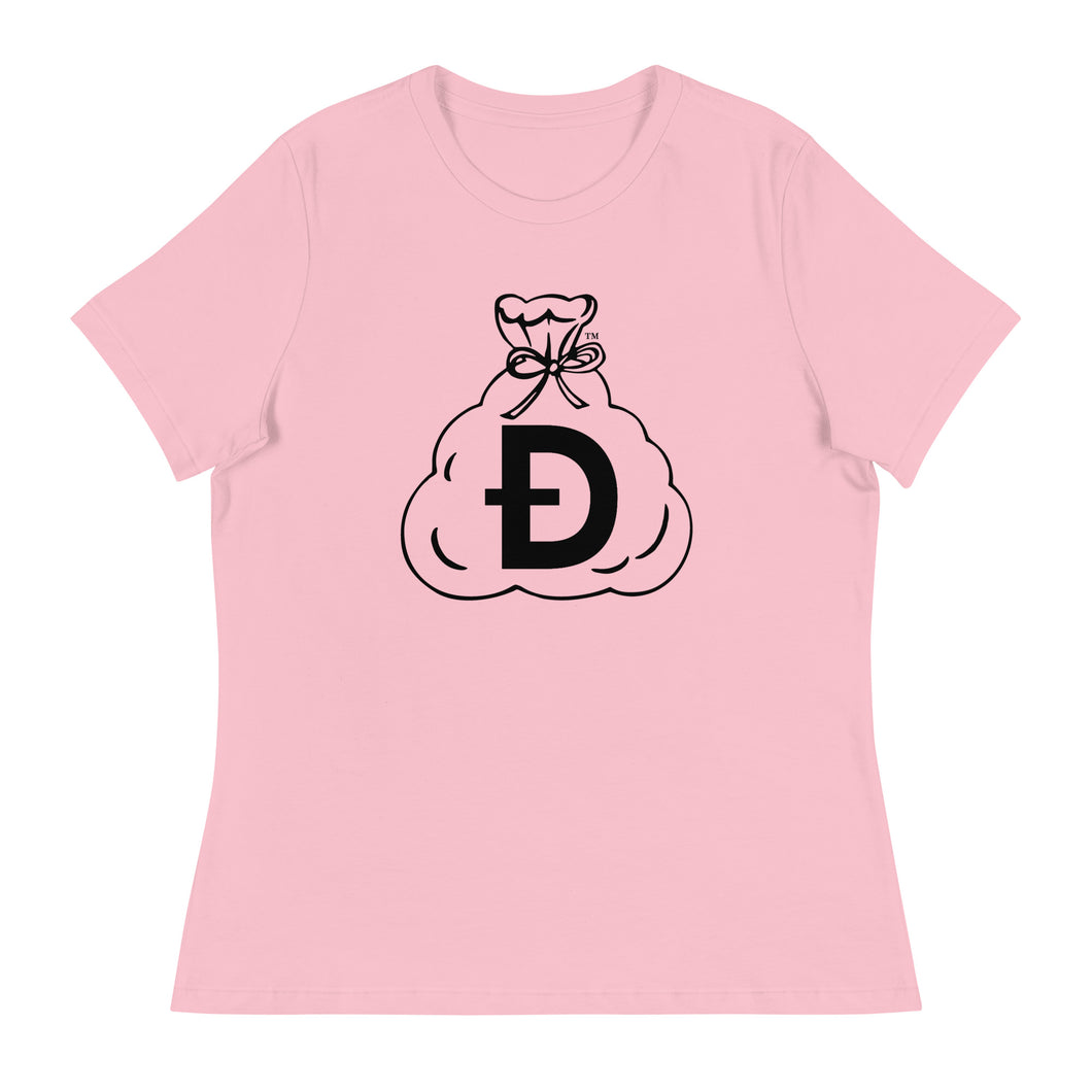 Women's Relaxed T-Shirt (Dogecoin)