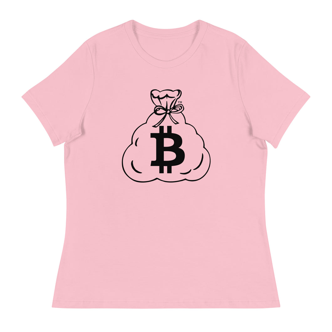 Women's Relaxed T-Shirt (Bitcoin)